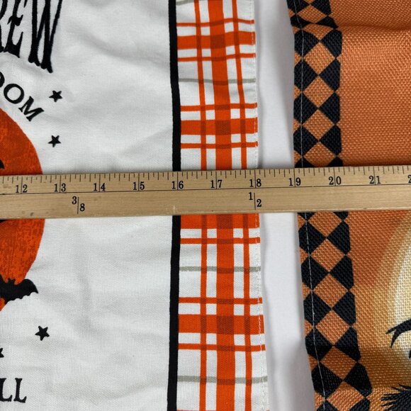 Halloween Home Decor Bundle Halloween Pillow Witch Placemats Spider Web & Witch - Picture 15 of 16